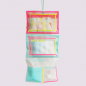 Preview: Lightree Travel Pouch, Color Lining, Neon, Gummiband Verschluss, haengend gefüllt